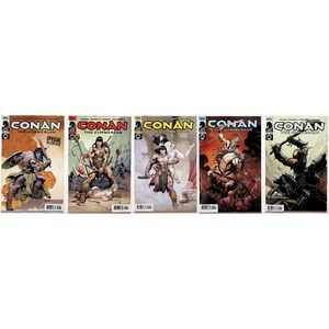 Conan the Cimmerian Lot (5 Books, Dark Horse 2008–2009) #0–4 NM-